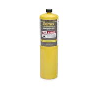 LavaTap Salvus MAPP Gas 400g Bottle - MAP Gas for Blow Torch & Soldering | Burns hotter than propane for fast soldering & brazing. Fits Rothenberger, Bernzomatic & standard 7/16 EN417 torches