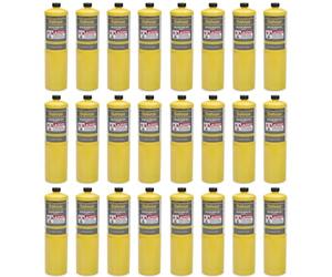 LavaTap - Salvus Mapp HTi Gas for Blowtorch Plumbing Blow Torch Bottle for Plumbers Soldering Mechanics Burns Hotter Than Propane (24 Units)