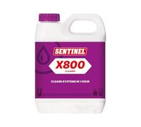 LavaTap - Sentinel X800 Central Heating Cleaner - 1 Litre Sludge Remover for Radiators and Boilers, Rapid-Action Formula, Power Flush Alternative, Restores Heating Efficiency, Treats 100 Litres