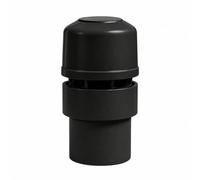LavaTap Universal Air Admittance Valve 32/40/50 mm - Internal Use Durgo Style Waste Pipe Vent for Push Fit and Solvent Weld Systems - 3-in-1 Plumbing Ventilation Valve (Black)