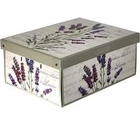 Collection Fragranced Lavander Small, decorative storage box, cardboard storage boxes with lids , storage boxes with lids and Handles, clothes storage, toy box storage, storage baskets, teddy storage,