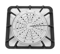 Lavatelli 056 Maxi TUKA Heat Hot Plate and Flame Diffuser, 18/8 Stainless Steel, Gray