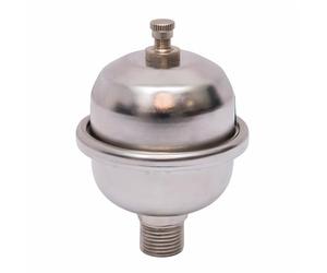 LavaTherm 15mm Water Hammer Arrestor - Professional Stainless Steel Shock Arrestor for Noisy Banging Pipes - Pressure Surge Protector for Washing Machines, Dishwashers & Boilers - UK Trade Grade