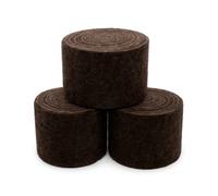 Lavatherm Pipe Insulation Lagging Natural Wool Felt Wrap (Pack Of 3 Rolls)