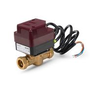 LavaTherm - Secure (Horstmann) Zoneplus Z Series Z222 - 22mm 2 Port Motorised Zone Valve with Auxiliary Switch - Heating Control for Boilers, Pumps, Thermostats, and Underfloor Heating Systems