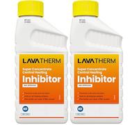 LavaTherm Super Concentrate Central Heating Inhibitor 500ml - Prevents Scale & Corrosion, Safe for All Heating Systems, Treats Up to 100L, NSF Approved, Enhances Heating Efficiency (Pack of 2)