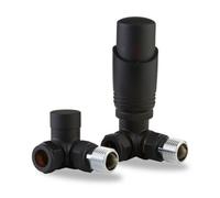 Lavatherm Trv Black Thermostatic Radiator Valve Corner