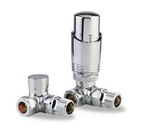 Lavatherm Trv Chrome Thermostatic Radiator Valve Corner