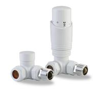 Lavatherm Trv White Thermostatic Radiator Valve Corner