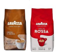 Lavazza 1 x Crema E Aroma 1 kg & Lavazza Qualita Rossa Coffee Beans 1 kg