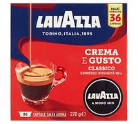 Lavazza A Modo Mio Crema e Gusto Coffee Pods Espresso, 36 Capsules