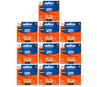Lavazza A Modo Mio Crema e Gusto Forte Coffee Capsules x36 (Pack of 10, Total 360 Pods) - Intense Full-Bodied Blend with Notes of Wood and Cocoa