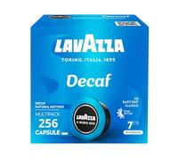 Lavazza A Modo Mio Dek Cremoso, 256 Capsule Caffè, per un Espresso Decaffeinato con Note di Mandorle e Canditi, 100% Arabica, Intensità 7/13, Tostatura Media, 16 Confezioni x 16 Capsule