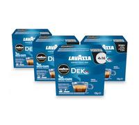 Lavazza A Modo Mio Dek Cremoso Coffee Capsules (4 Packs of 16)
