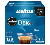 Lavazza a Modo Mio Dek Cremoso Coffee Capsules, 8 Packs of 16 Capsules (128 Capsules)