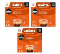 Lavazza A Modo Mio Delizioso Coffee Pods x36 (Pack of 3, Total 108 Pods) - 100% Arabica Coffee