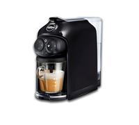 Lavazza, A Modo Mio Deséa Coffee Capsule Machine, with a Refined Glass Mug, Touch Interface, Sound Alerts, Automatic Shut-Off and Adjustable Grid, Dishwasher-Safe Components, 1500W, 220-240V, Black