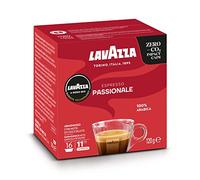 Lavazza, A Modo Mio Espresso Passionale, 256 Coffee Capsules, with Aromatic Notes of Caramel and Chocolate, 100% Arabica, Intensity 11/13, Dark Roasting, 16 Packs of 16 Pods