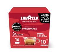 Lavazza, A Modo Mio Espresso Passionale, 256 Coffee Capsules, with Notes of Caramel and Chocolate, 100% Arabica, Intensity 11/13, Dark Roasting,