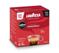 Lavazza, A Modo Mio Espresso Passionale, 36 Coffee Capsules, with Aromatic Notes of Caramel and Chocolate, 100% Arabica, Intensity 11/13, Dark