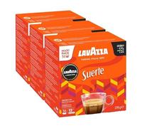 Lavazza A Modo Mio Espresso Suerte Coffee Pods x36 (Pack of 3, Total 108 Pods) - 100% Arabica Coffee