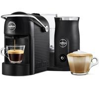 Lavazza A Modo Mio Jolie & Milk EVO, Hot & Cold Milk Frother, Ideal for Iced Latte, Pod Coffee Machine, 1.0 L, Black - 18001410