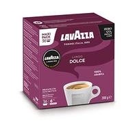 Lavazza A Modo Mio Lungo Dolce, 36 Coffee Capsules, with Aromatic Notes of Dried Fruits, for a Sweet Espresso, 100% Arabica, Intensity 6/13, Medium Roasting, 1 Pack of 36 Coffee Pods
