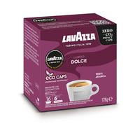 Lavazza A Modo Mio Lungo Dolce, 96 Coffee Capsules, with Aromatic Notes of Dried Fruits, for a Sweet Espresso, 100% Arabica, Intensity 6/13, Medium