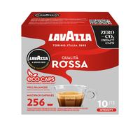 Lavazza, A Modo Mio Qualit? Rossa, Coffee Capsules, Arabica and Robusta, Full and Sustained Taste, Intensity 10/13, Medium Roasting, Compostable, 16