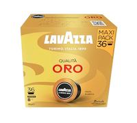 Lavazza, A Modo Mio Qualità Oro, 36 Coffee Pods, for an Espresso with Floral and Fruity Notes, 100% Arabica, Intensity 8/13, Medium Roasting