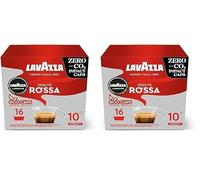 Lavazza A Modo Mio Qualità Rossa, 16 Coffee Capsules (Pack of 2)