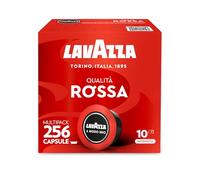 Lavazza, A Modo Mio Qualità Rossa, 256 Coffee Pods | Intensity 10/13, with Notes of Chocolate, Arabica and Robusta, Medium Roasting, 16 Packs of 16 Capsules