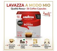 36 Capsules A Modo Mio Lavazza Qualità Rossa