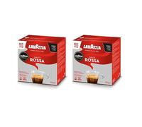 Lavazza, A Modo Mio Qualità Rossa, Coffee Capsules, Arabica and Robusta, Full and Sustained Taste, Intensity 10/13, Medium Roasting, Perfect for a 40