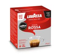 Lavazza, A Modo Mio Qualità Rossa, Coffee Capsules, Arabica and Robusta, Full and Sustained Taste, Intensity 10/13, Medium Roasting, Perfect for a 40ml Espresso, Compostable, 36 Espresso Pods