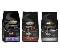 Lavazza Barista Arabica and Robusta Drum Roast Coffee Beans Trio - 3 x 1kg