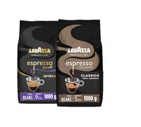 Lavazza, Barista Intenso & Italiano Classico Coffee Beans, 2 x 1 kg