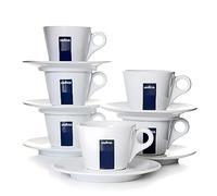 Lavazza Blu Collection Cappuccino Cup, Set of 6, Coffee Cup, Porcelain, White, 165ml