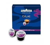 Lavazza Blue Espresso Delicato Lungo Coffee Capsules, 100% Arabica Coffee Pods compatible with Blue Coffee Machine, Pack of 100