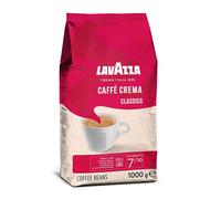 Lavazza Caff? Crema Classico, Coffee Beans, Arabica and Robusta, Cocoa and Wood Notes, Intensity 7/10, Medium Roasting, 1 Kg