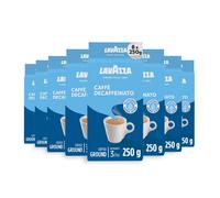 Lavazza, Caff? Decaffeinato, Ground Coffee, 8 Packs of 250 g, Ideal for Moka Pot, Filter Machine and French Press, Aromatic Notes of Dried Fruits,