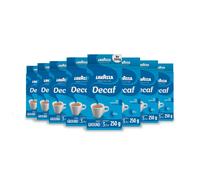Lavazza, Caffè Decaffeinato, Ground Coffee, 8 Packs