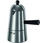 Lavazza Coffee Maker Carmencita for 1 Cup in Polished Aluminum