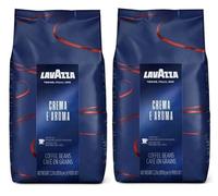 Lavazza Crema e Aroma Coffee Beans 1kg (Pack of 2, Total 2kg) - Medium Light Roast with Nutty & Spicy Aromatic Notes
