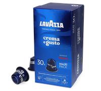 Lavazza, Crema e Gusto Classico, 30 Aluminium Coffee Capsules Compatible with Nespresso Machines, with Notes of Spices, Chocolate and Wood, Arabica & Robusta, Intensity 12/13, Medium Roasting