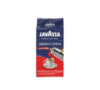Lavazza Crema e Gusto Classico Ground Coffee, Dark Roast, 250g Each, 4-Pack - Ideal for Moka and Filter