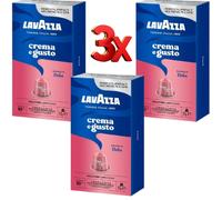 Lavazza Crema E Gusto Dolce Coffee Pods / Capsules 3 x Packs (30 Pods Total)