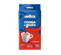 Lavazza: Crema e Gusto - Gusto Classico Package of 4 X 250 g - Ground Coffee, Italian Espresso, 8.8-Ounce Brick (Multi-Pack) [ Italian Import ]