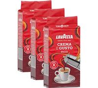 Lavazza Crema e Gusto Ricco, Ground Coffee, 3x 250 g