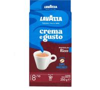 10x LAVAZZA CREMA E GUSTO GUSTO RICCO Italian Ground Coffe Espresso 250g